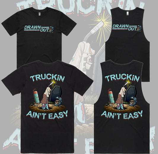 Truckin Ain't Easy Welder Tee